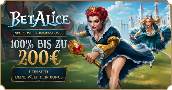 BetAlice Casino Boni banner